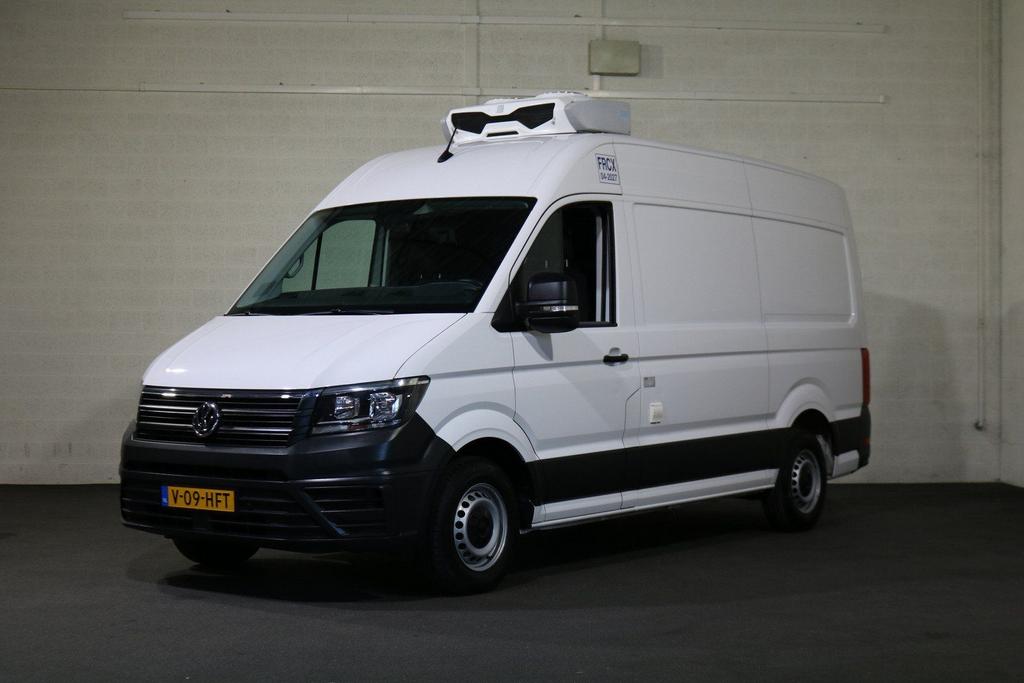 Volkswagen Crafter 2.0 TDI L3 H3 Koelwagen Vrieswagen -20 Gr, Auto's, Te koop, 0 g/km, Wit, Electronic Stability Program (ESP)