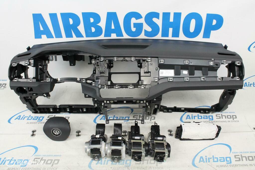 Airbag set Dashboard zwart Volkswagen T-Cross 2018-heden