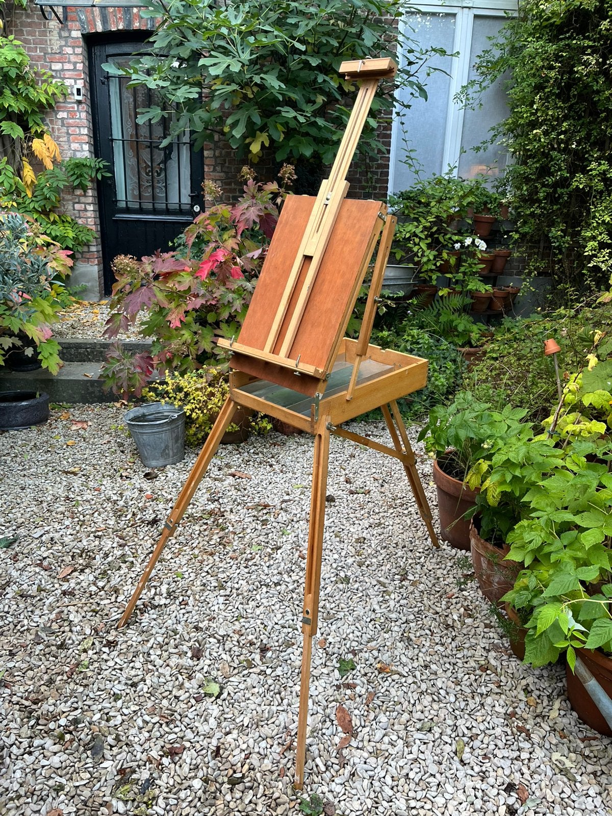 SCHILDERSEZEL SCHILDEREN OPKLAPBAAR COMPACT, Hobby en Vrije tijd, Ophalen of Verzenden, Gebruikt, Ezel