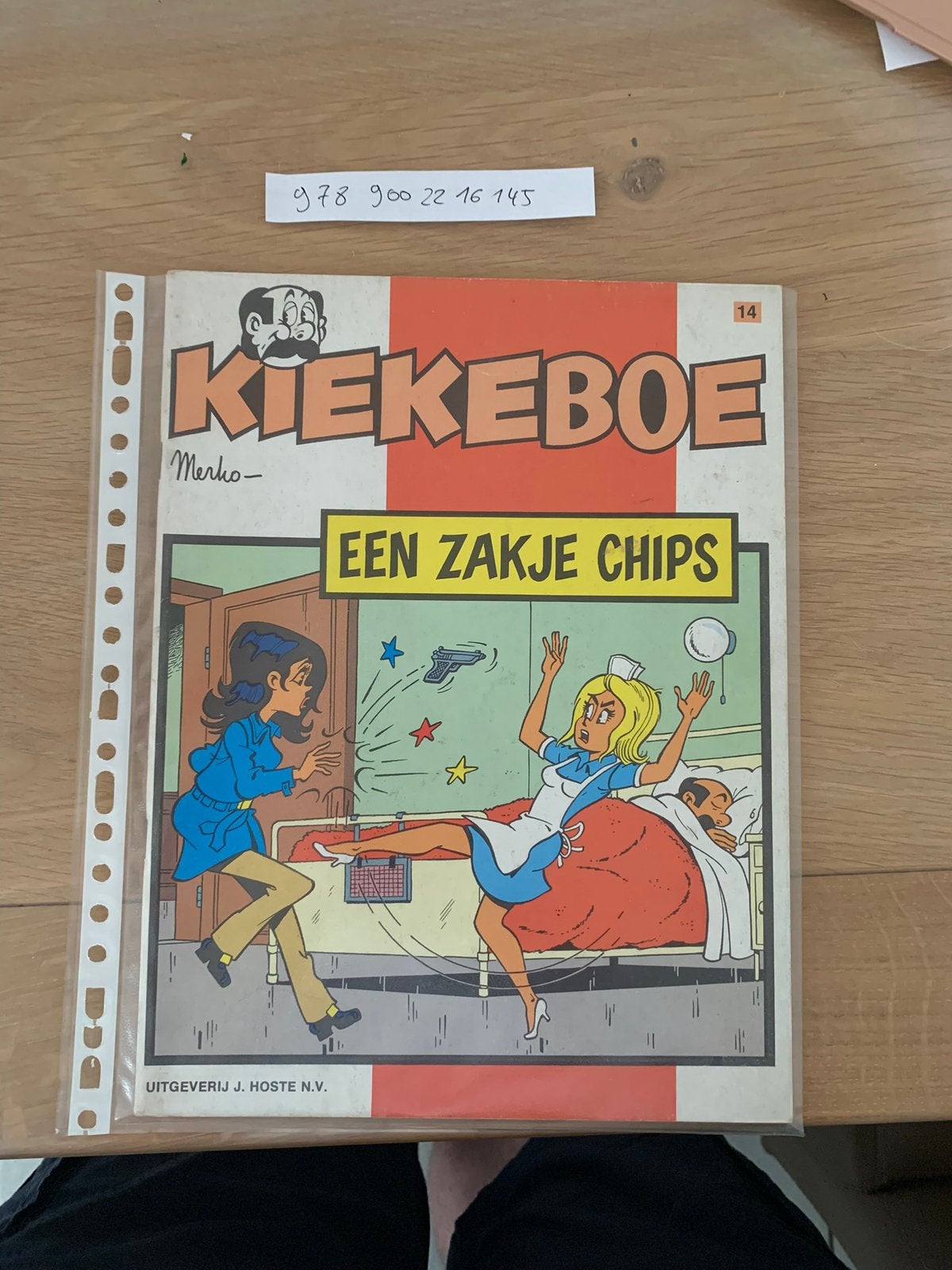 Kiekeboe - Een zakje chips (eerste druk), Livres, BD, Enlèvement ou Envoi, Comme neuf