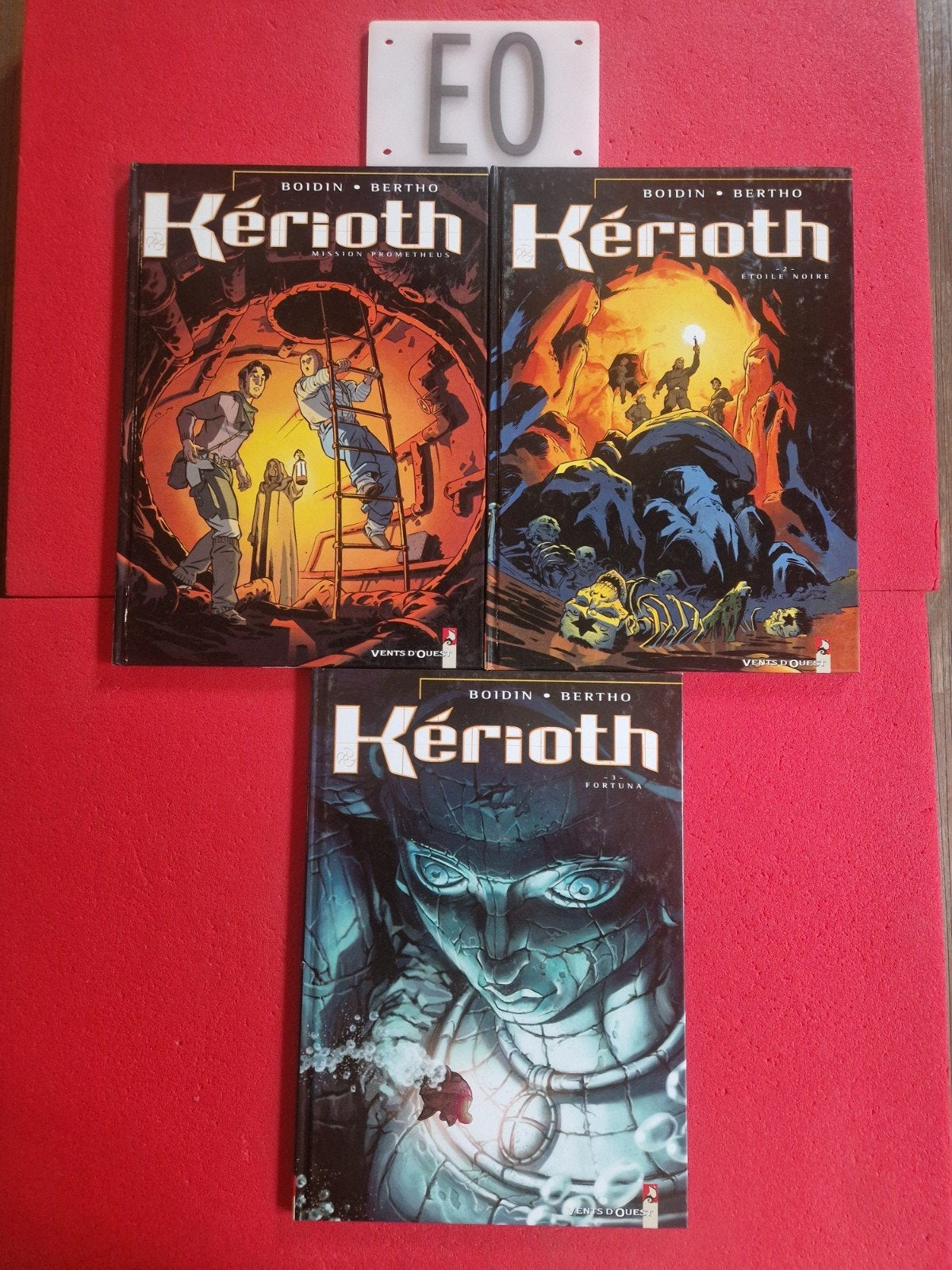 lot de 3 bd kerioth 1 à 3,EO (integrale de la série), Enlèvement ou Envoi