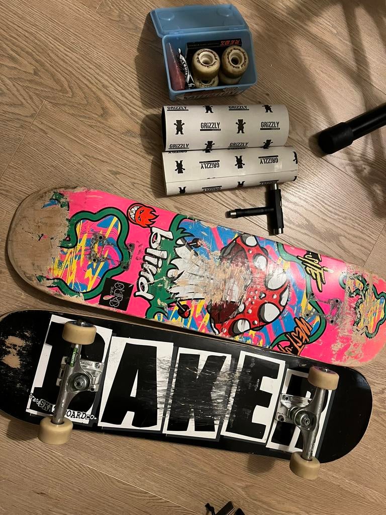 Skateboard, Sport en Fitness, Skateboarden, Gebruikt, Skateboard, Ophalen