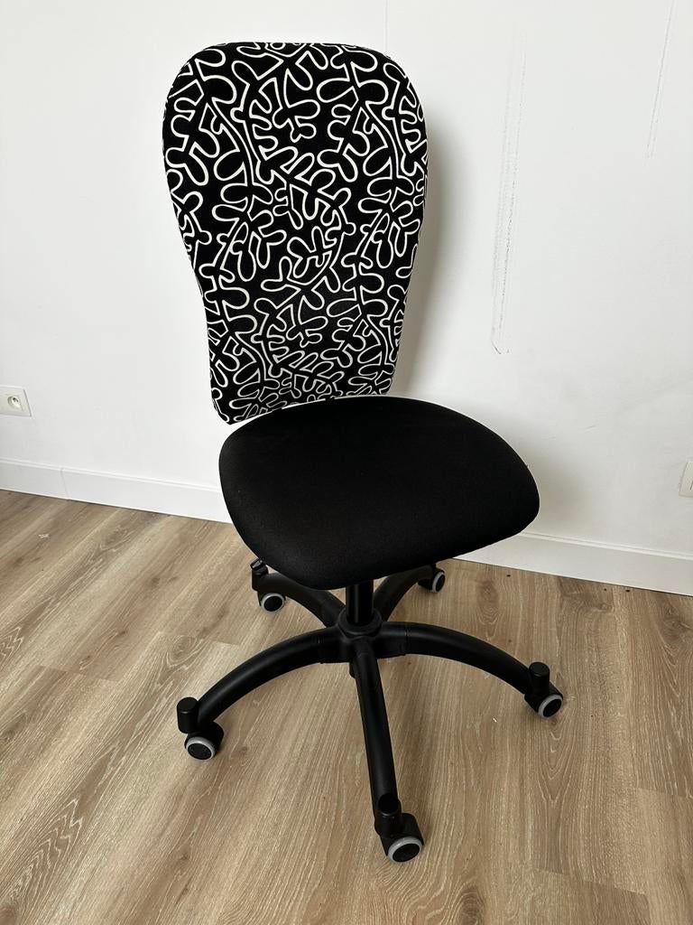 Bureaustoel IKEA, Enlèvement, Comme neuf, Noir, Chaise de bureau