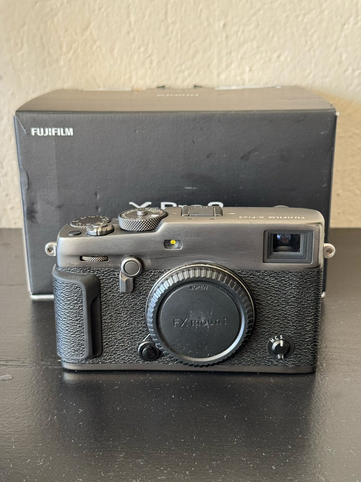 Fujifilm X-Pro3 Dura Black Camera Body Fuji XPRO3 X Pro3, Ophalen of Verzenden, Zo goed als nieuw, Systeemcamera, Fujifilm