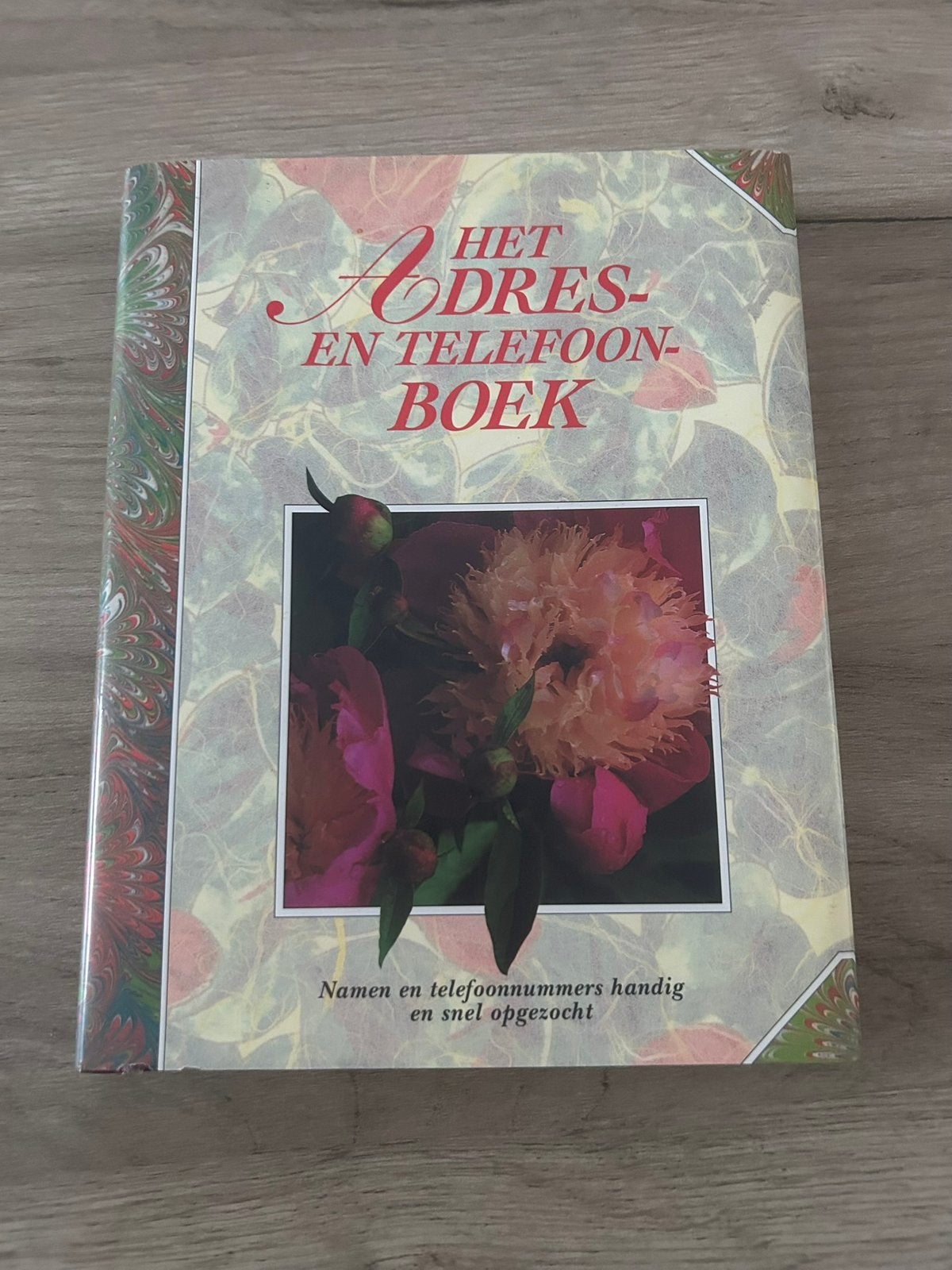 Het adres- en telefoonboek, Ophalen of Verzenden, Nieuw