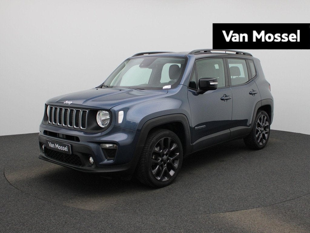 Jeep Renegade 1.5 Turbo T4 130 4x2 MHEV DCT7 Limited PDC A |, Auto's, Stof, Gebruikt, 4 cilinders, Blauw