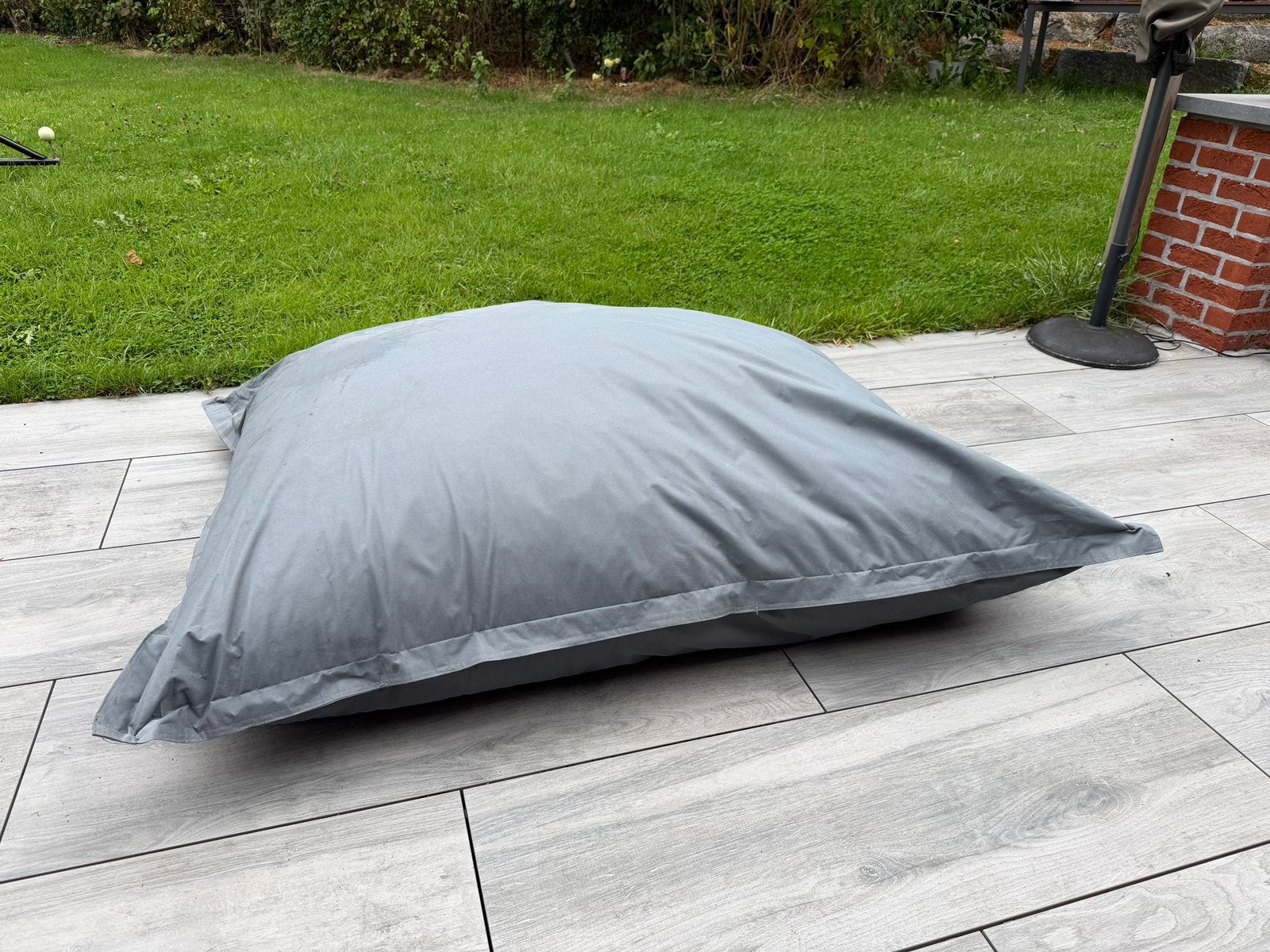 Pouf de jardin - 180 x 140 cm, 125 cm ou plus, Synthétique, Enlèvement, Rectangulaire