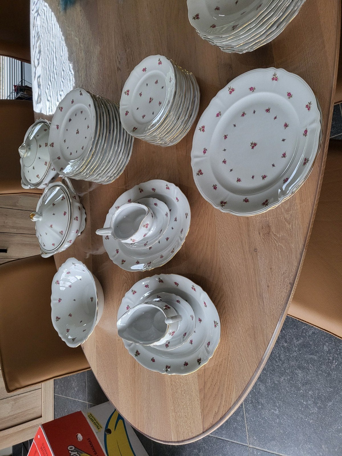 oud bavaria servies, Enlèvement