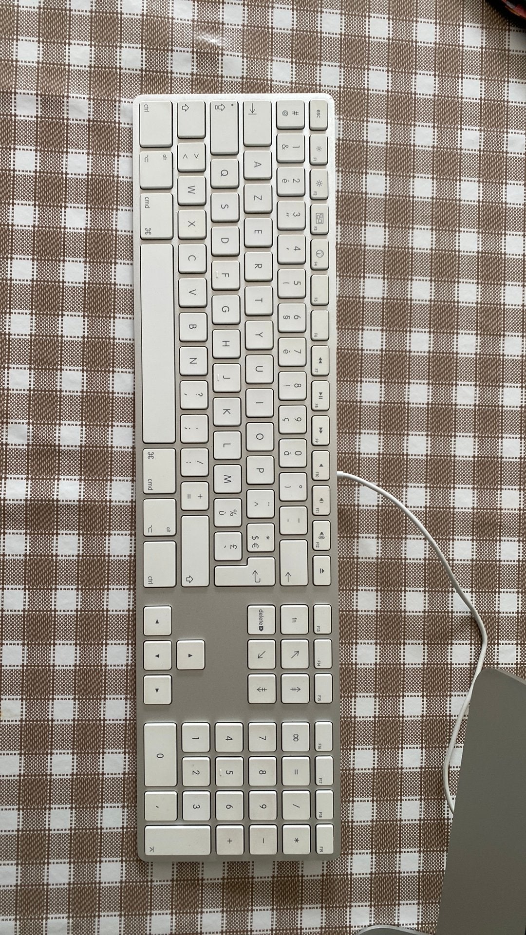 Apple Magic Keyboard NUMERIEK, Multimediatoetsen, Azerty, Ophalen of Verzenden, Zo goed als nieuw