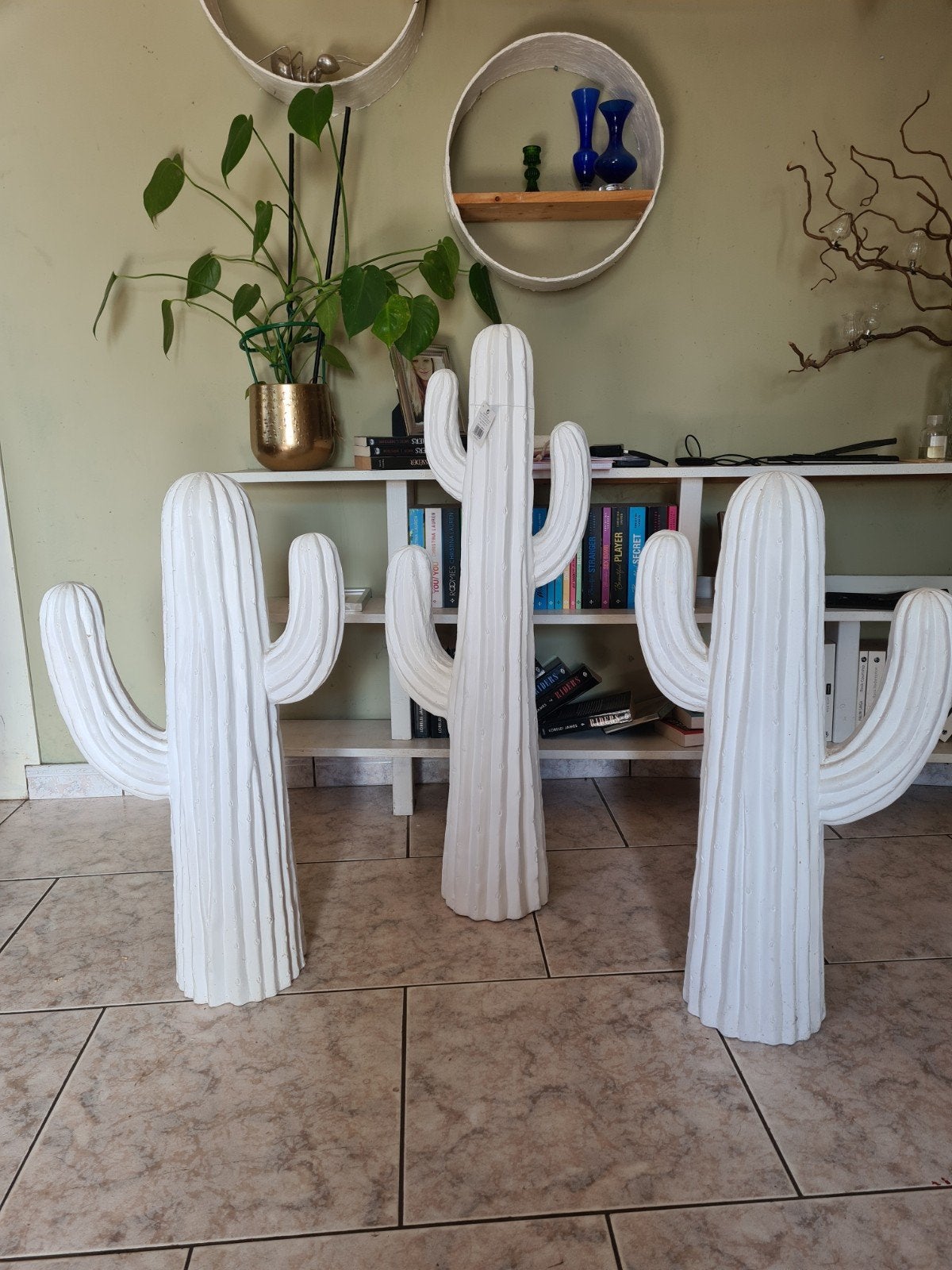 cactus, Enlèvement, Comme neuf, Blanc