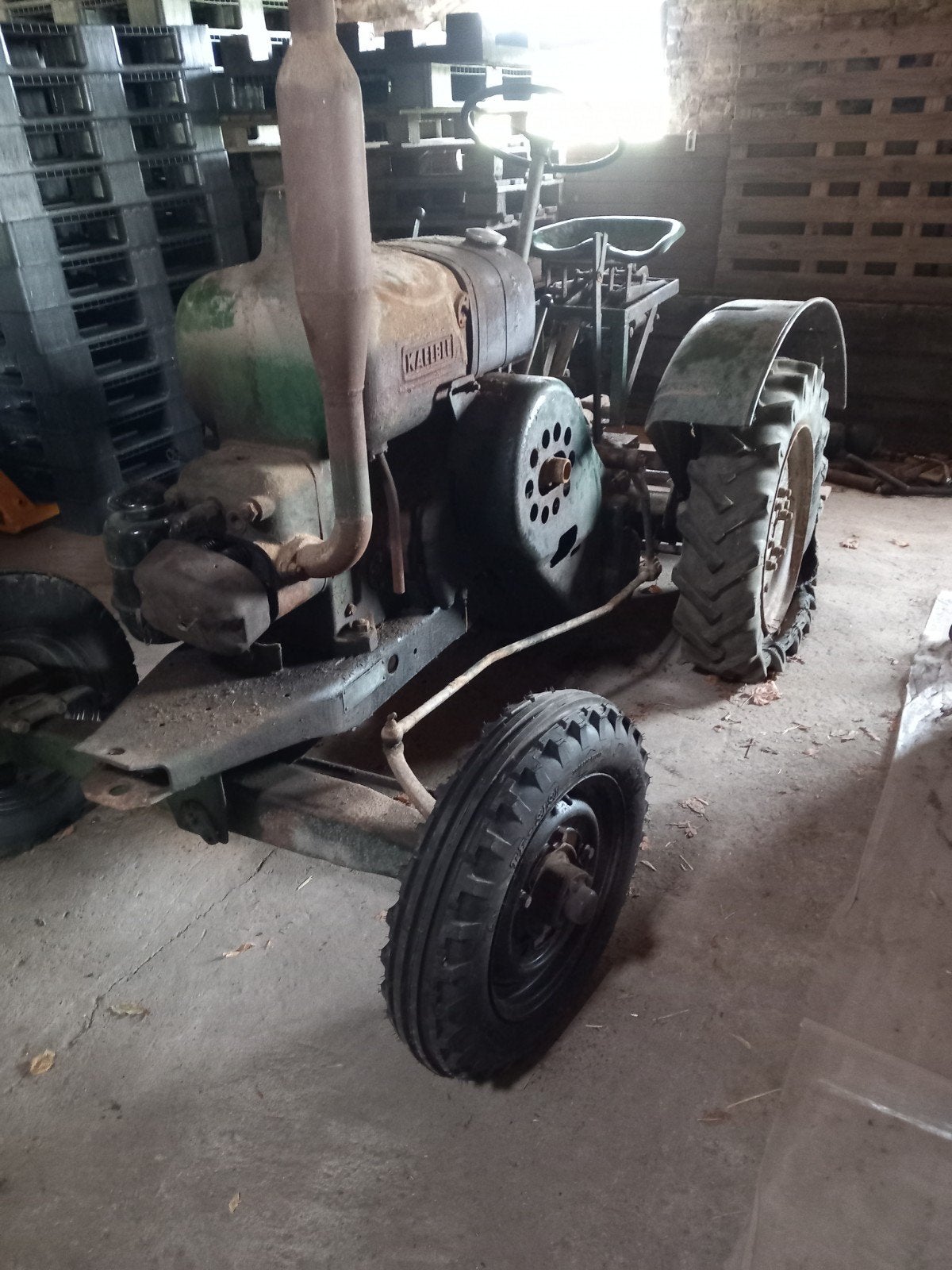 Allgaier A22 kaelble verdamper, Ophalen