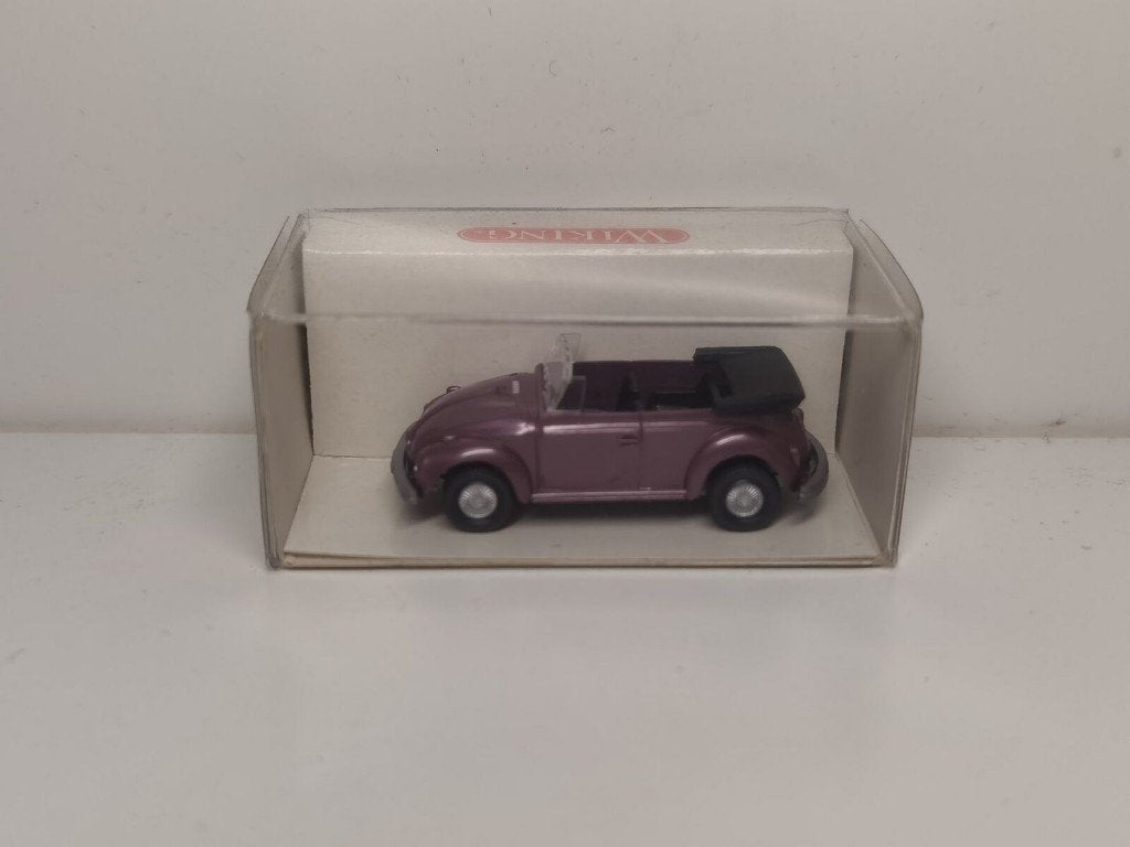 VOLKSWAGEN Coccinelle Cabrio VW 1/87 HO WIKING Neuve + Boite, Hobby & Loisirs créatifs, Voitures miniatures | 1:87, Enlèvement