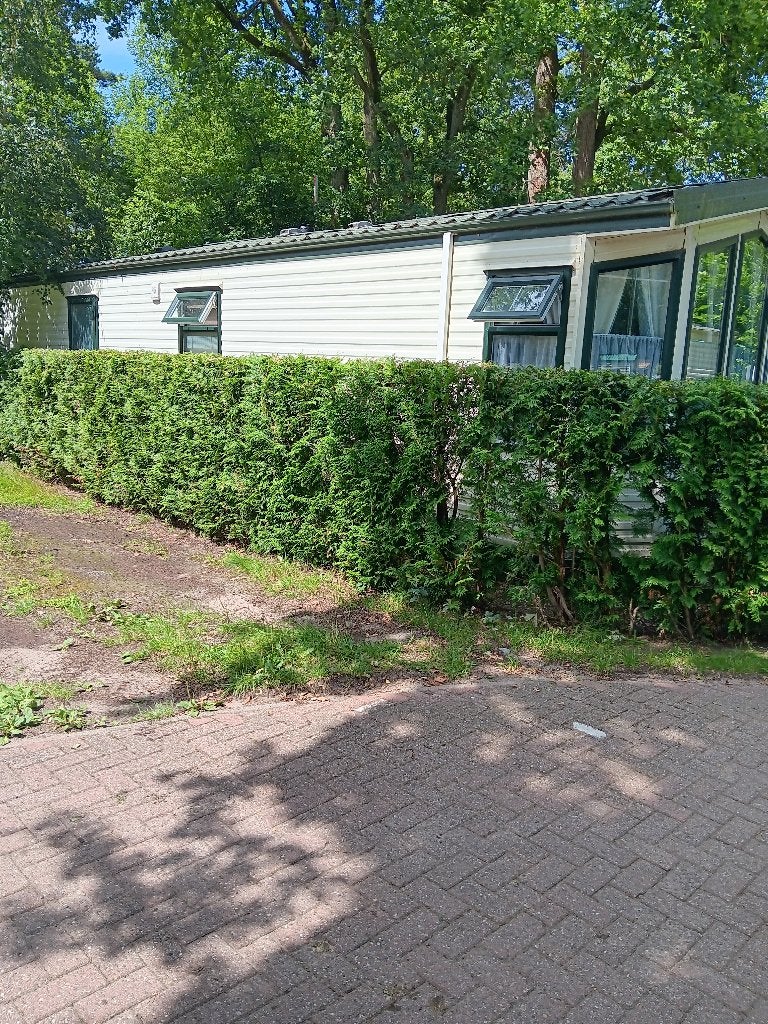 Winter vaste staan caravan  op keieven camping  wuustwezel, Jusqu'à 2
