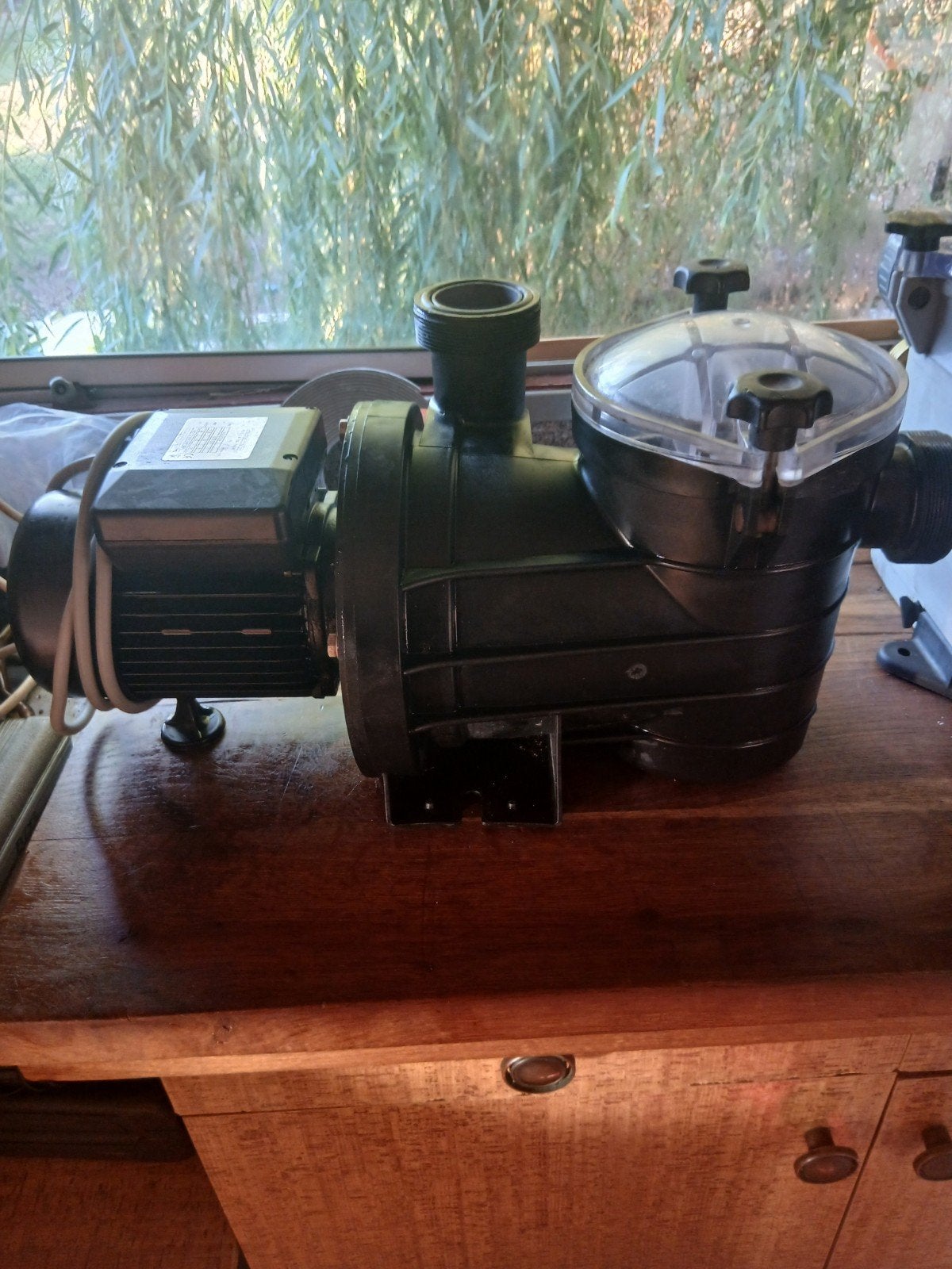 zwembadpomp 230volt  21m3, Ophalen, Zo goed als nieuw, Zwembadpomp