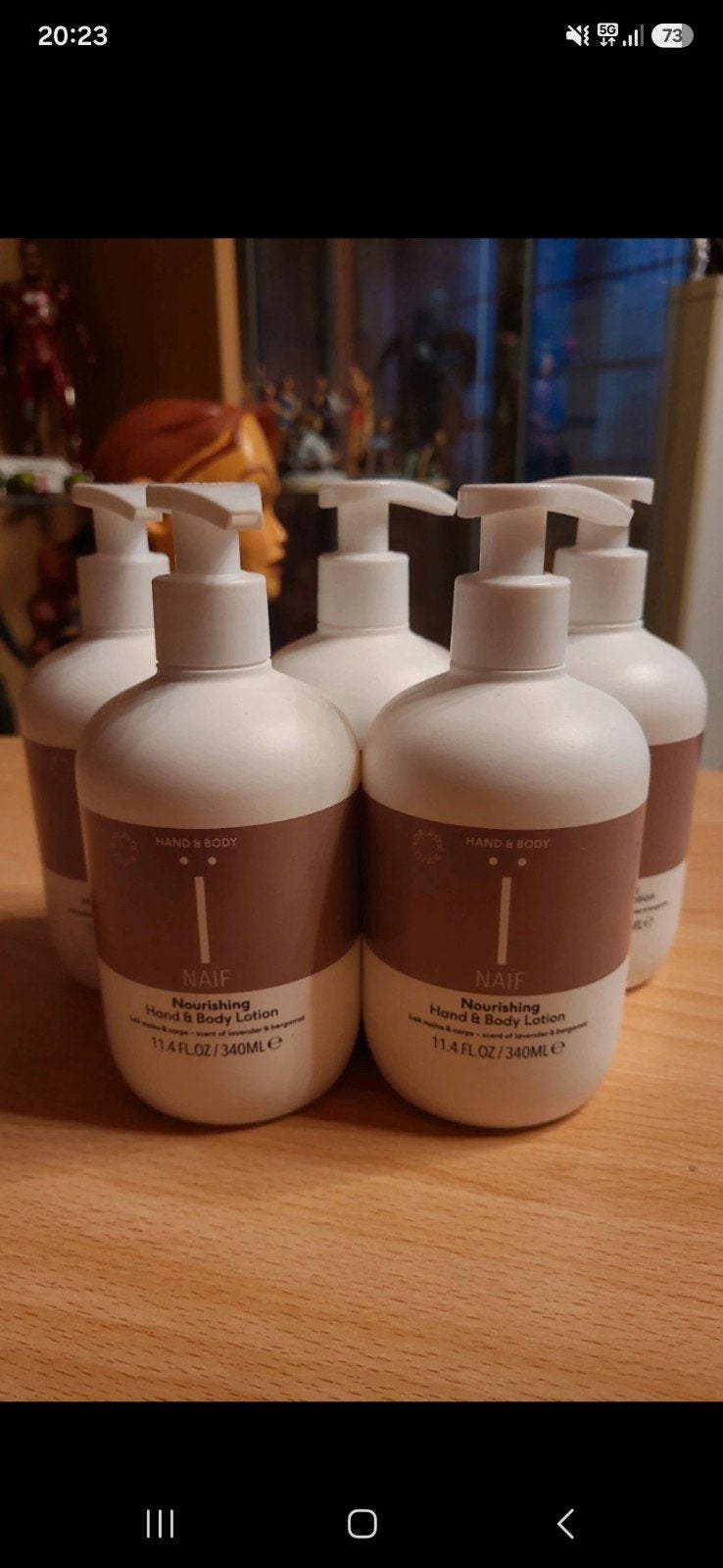 5 x 340 ml de lotion pour les mains et le corps
Naïf, Bijoux, Sacs & Beauté, Enlèvement ou Envoi, Neuf, Body lotion, Crème ou Huile
