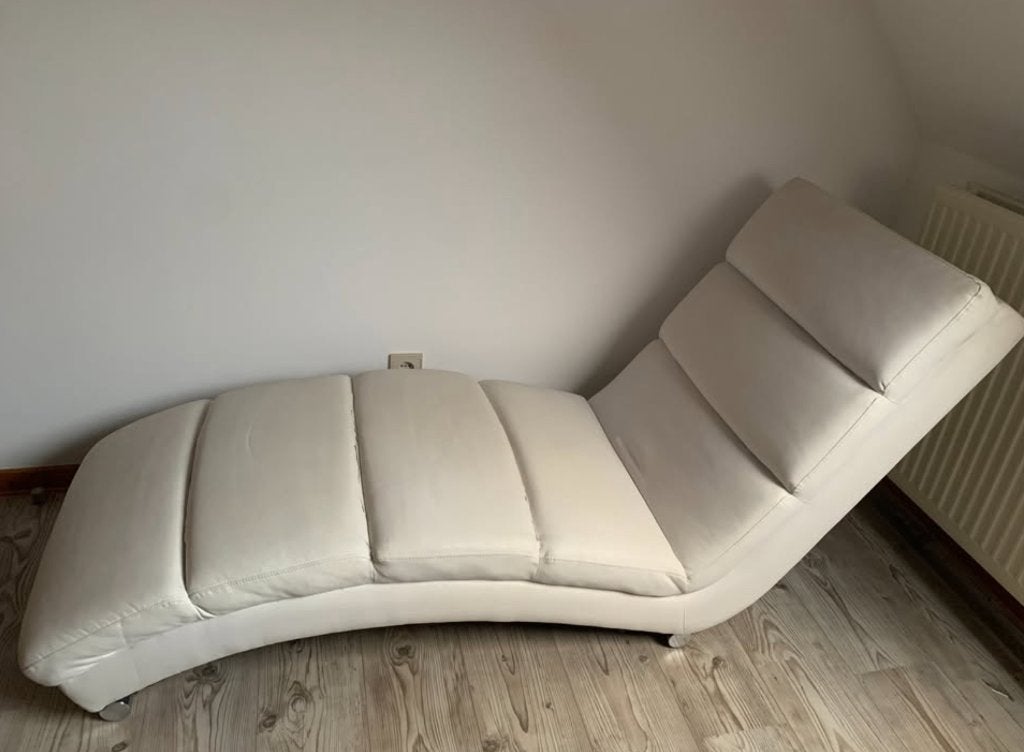 Chaise longue - blanche, 150 cm ou plus, Moins de 150 cm, Une personne, Enlèvement