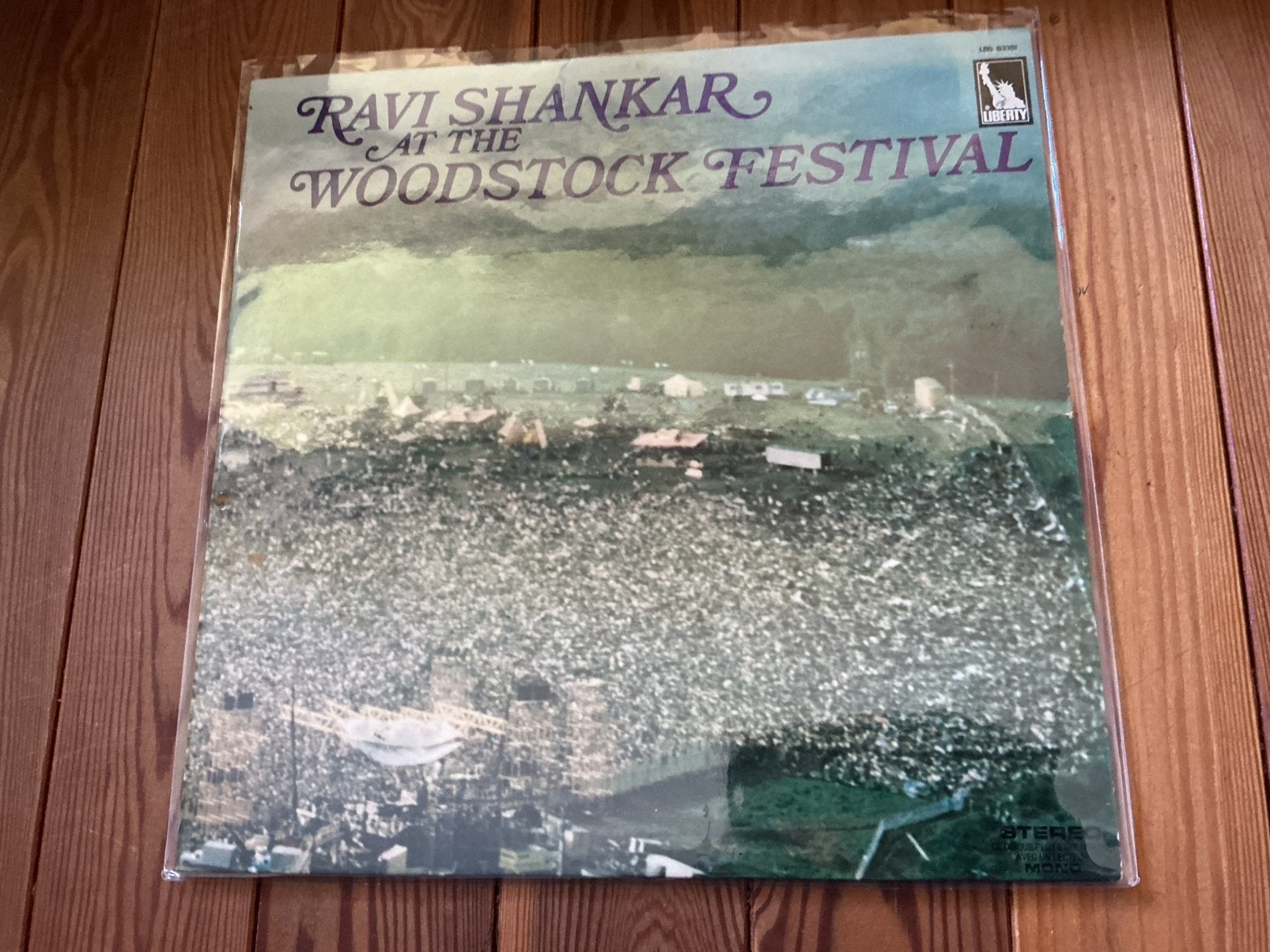 LP Ravi Shankar - au festival de Woodstock, CD & DVD, Vinyles | Rock, Pressage original, Enlèvement ou Envoi, Utilisé, Rock classique