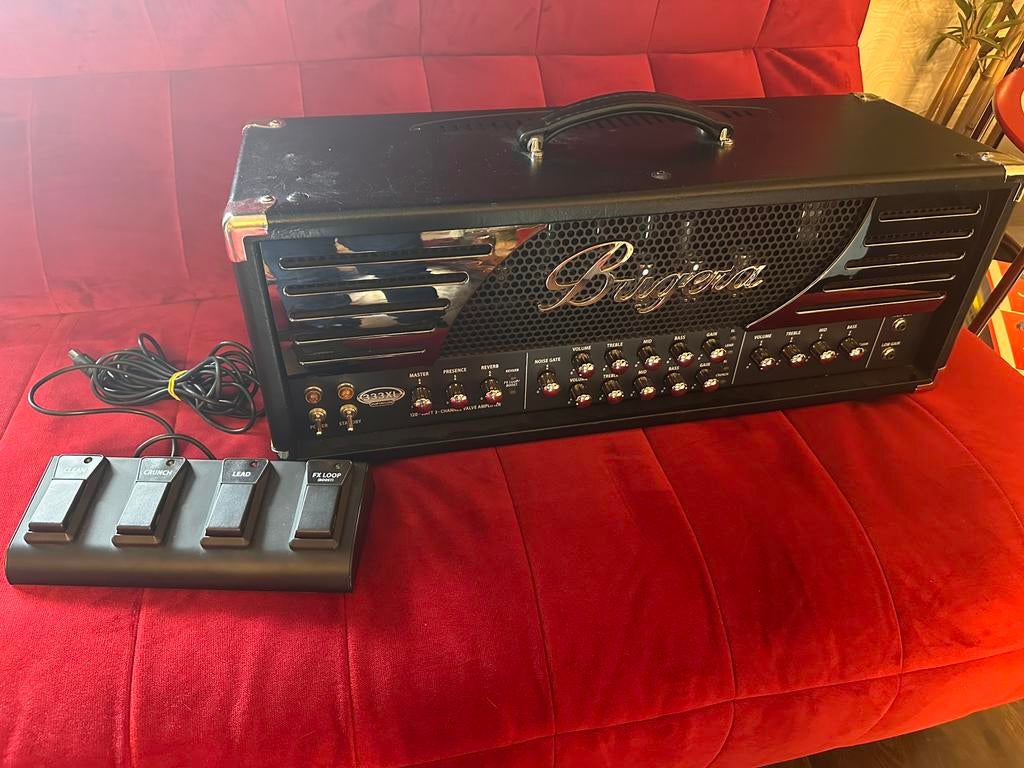 Bugera 333XL met setje Mesa Boogie eindbuizen, Musique & Instruments, Amplis | Basse & Guitare, Enlèvement, Comme neuf