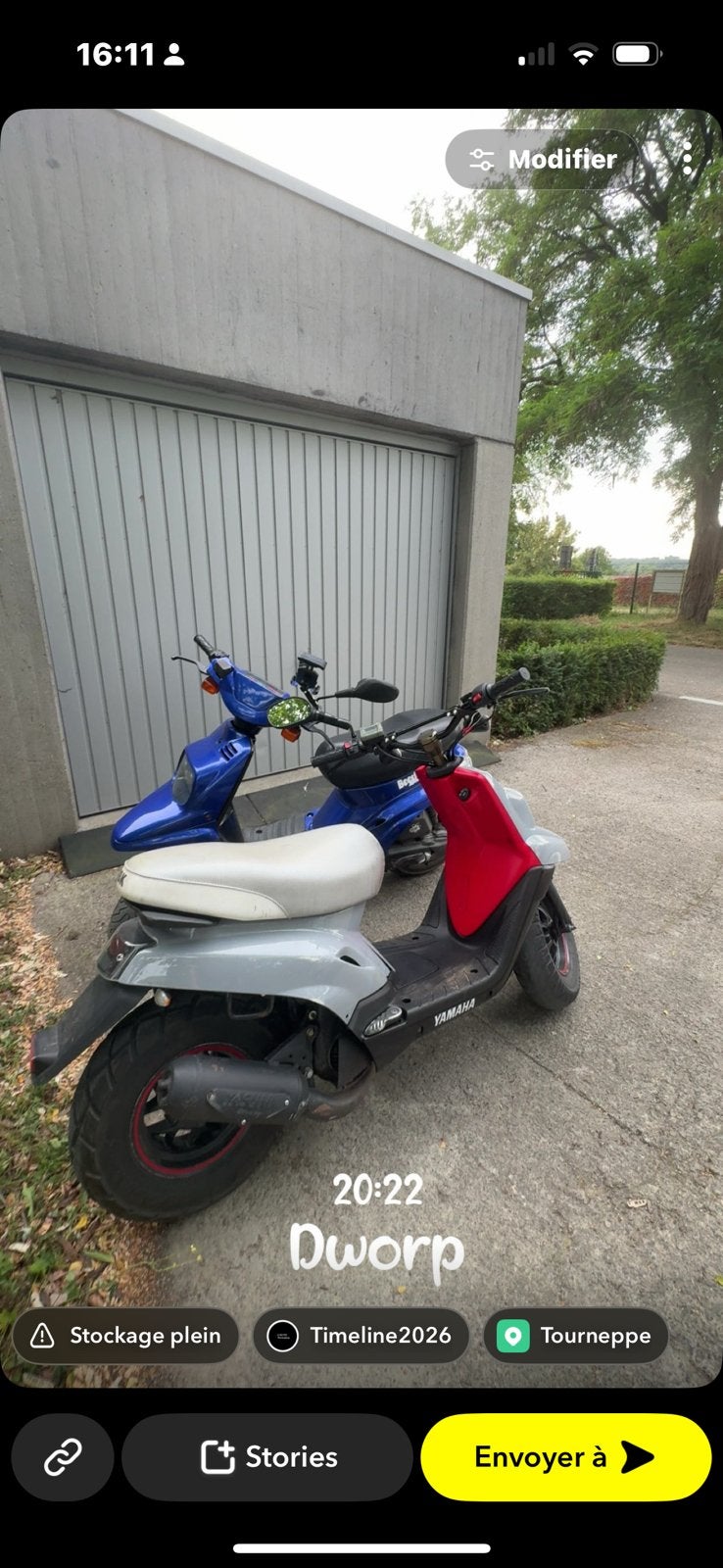 yamaha bws naked 10p, Enlèvement, Comme neuf