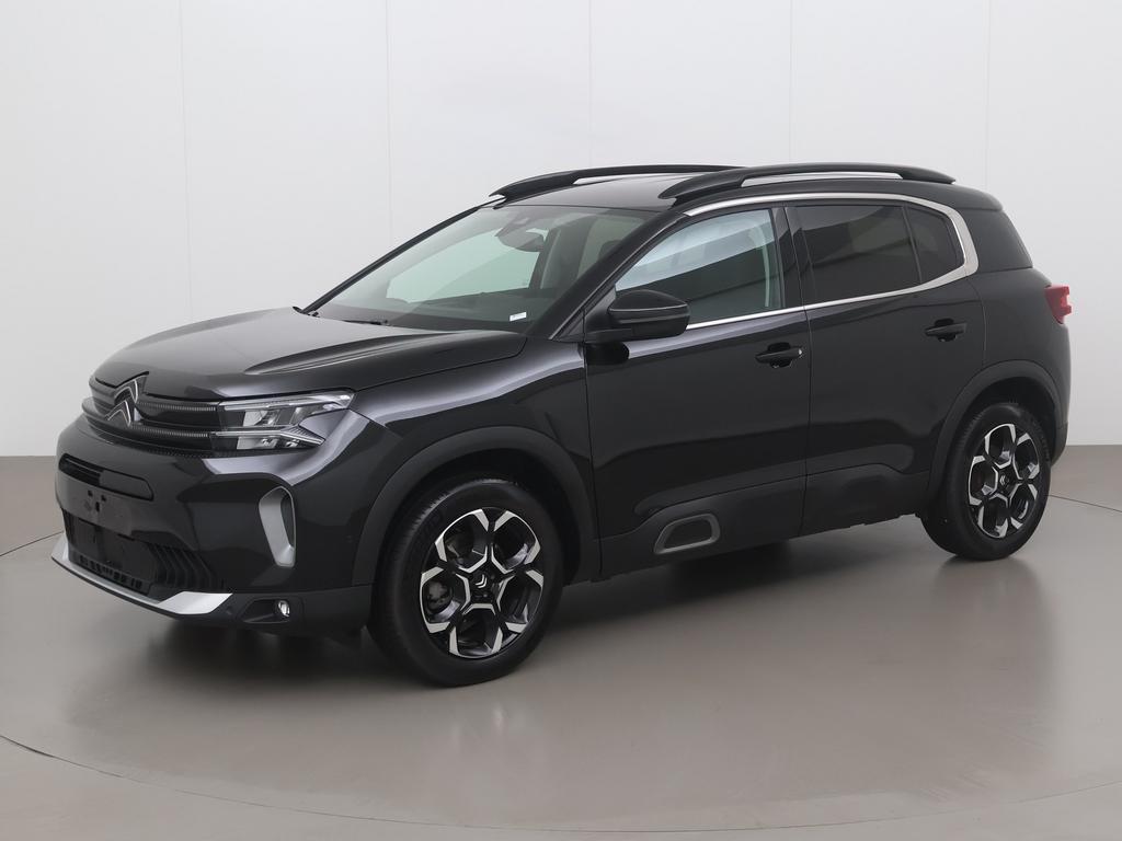 Citroen C5 Aircross puretech shine 130 AT, Automaat, Cruise Control, 149 g/km, Zwart