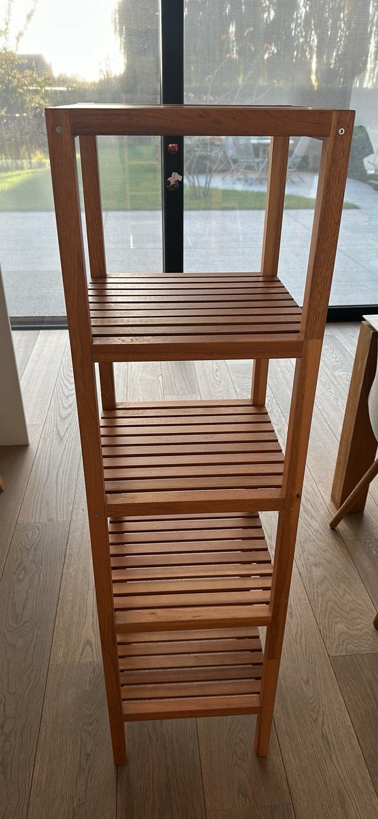Houten rekje ikea, Huis en Inrichting, Ophalen, Zo goed als nieuw