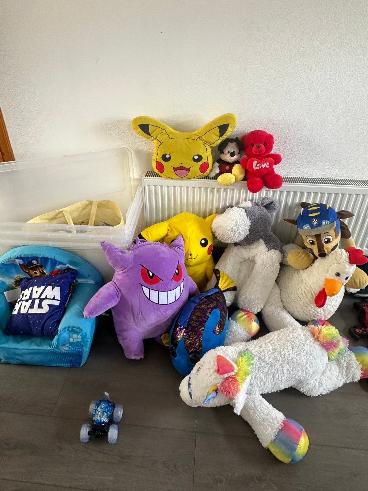 Kleine en grite knuffeks die een bod 5 a 10e per st, Kinderen en Baby's, Speelgoed | Knuffels en Pluche, Ophalen, Zo goed als nieuw