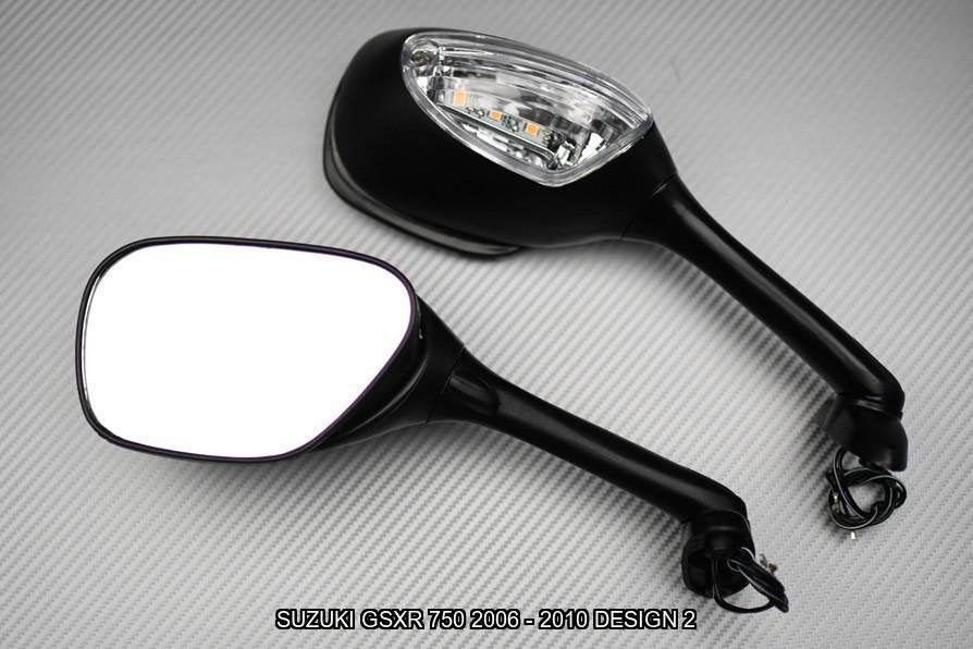 Spiegels met richtingaanwijzers SUZUKI GSXR 750 2006 2010, Ophalen of Verzenden, Nieuw