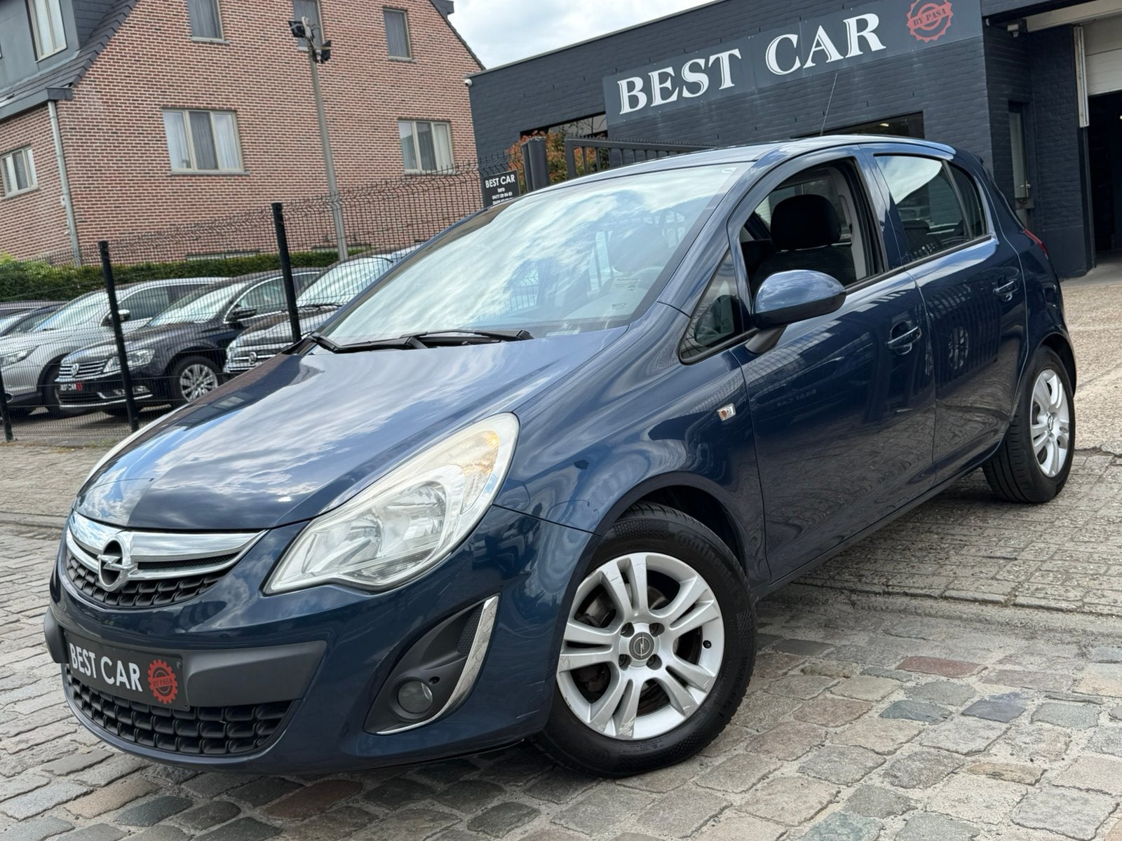 Opel Corsa 1.2i * Garantie * Airco, Auto's, Stof, 63 kW, 4 cilinders, Blauw