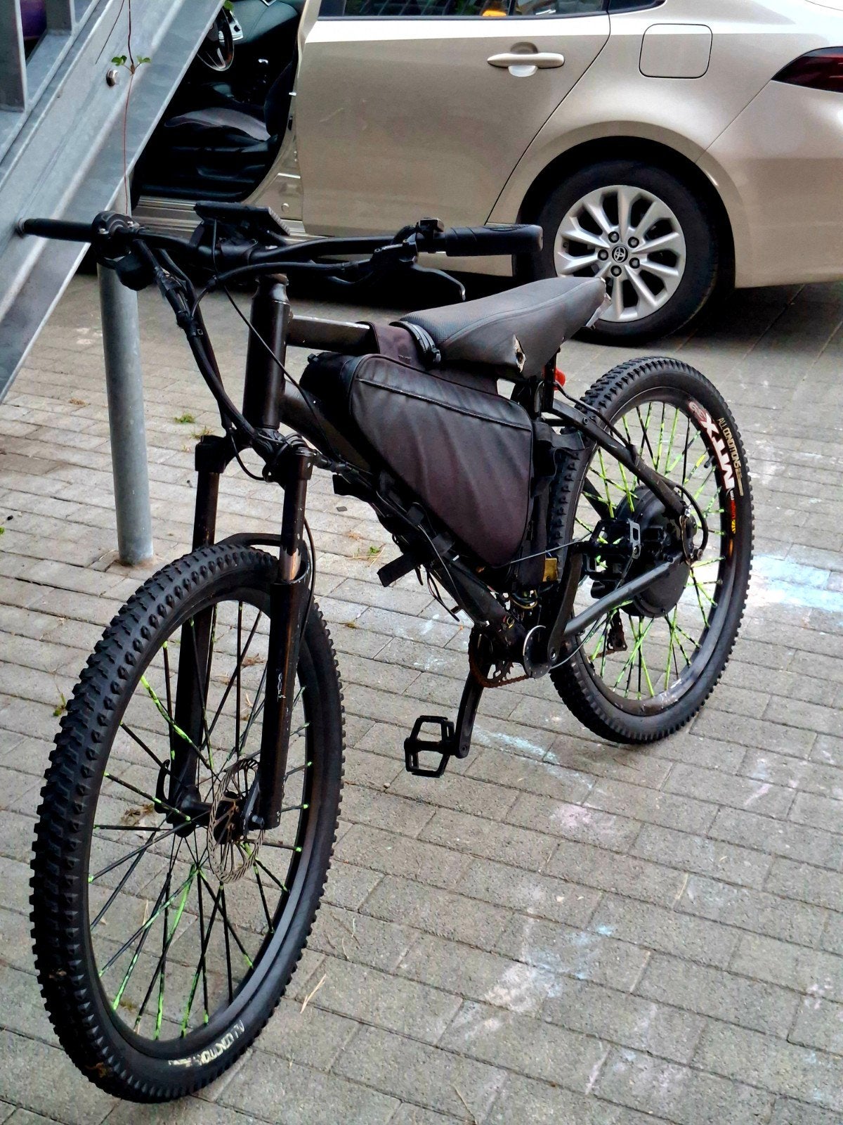 ruilen teggen kukirin g4 of ander step of fatbike, Enlèvement