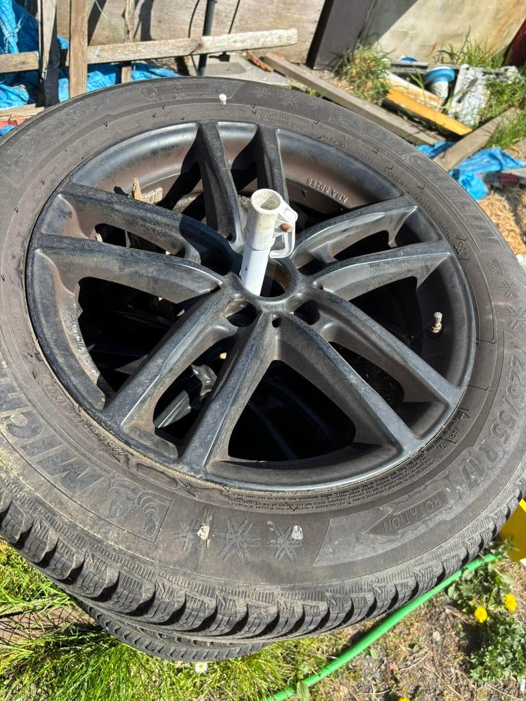 Alu velgen passend op mercedes,bmw, Ophalen, Gebruikt