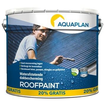 Aquaplan roofpaint antraciet 12liter, Bricolage & Construction, Tuiles & Revêtements de toit, Autres couleurs, Enlèvement, Autres types
