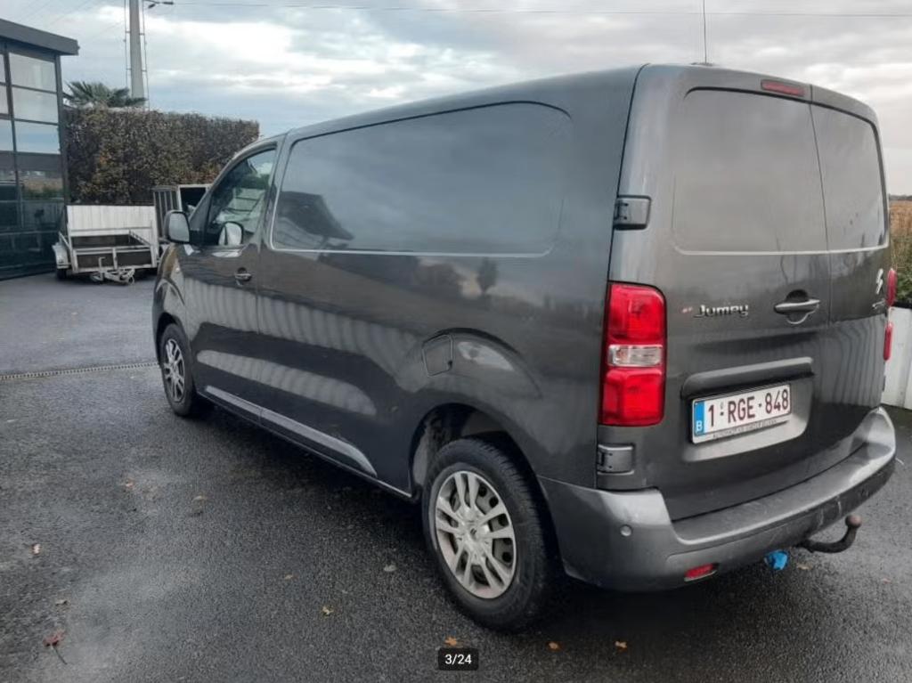 Citroën Jumpy 2.0 HDI bleue, 2017 euro6, avec DAMAGE !, Euro 6, Entreprise, Boîte manuelle, 5 cylindres
