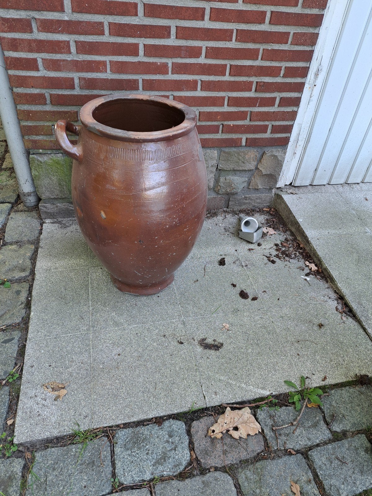 stenen kruik, Tuin en Terras, Ophalen