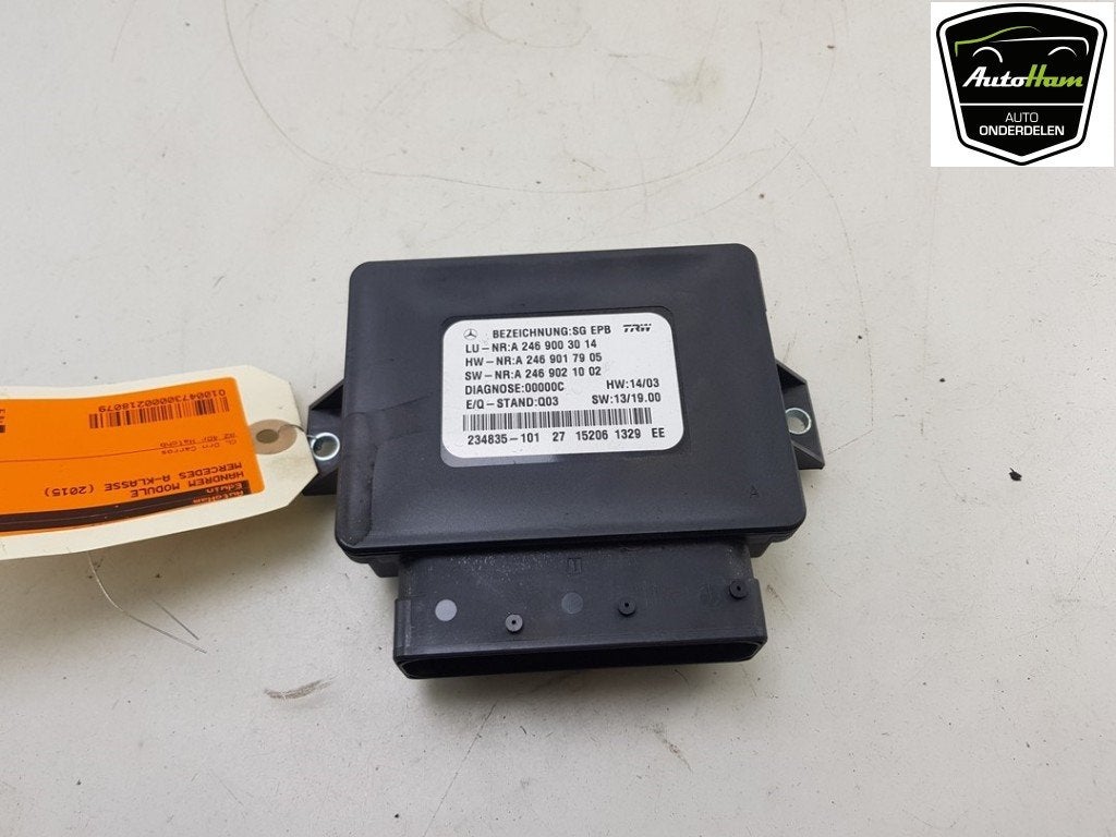 ORDINATEUR FREIN A MAIN Mercedes-Benz A (W176), Utilisé, Mercedes-Benz