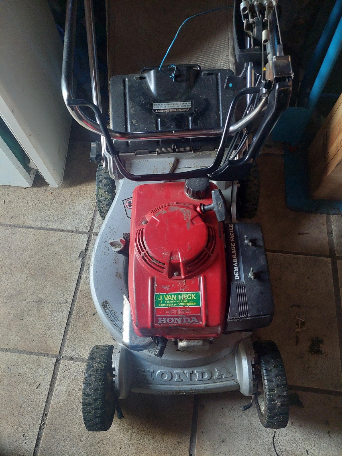 Grasmaschine Honda hrs 194 benzine start direct, Ophalen