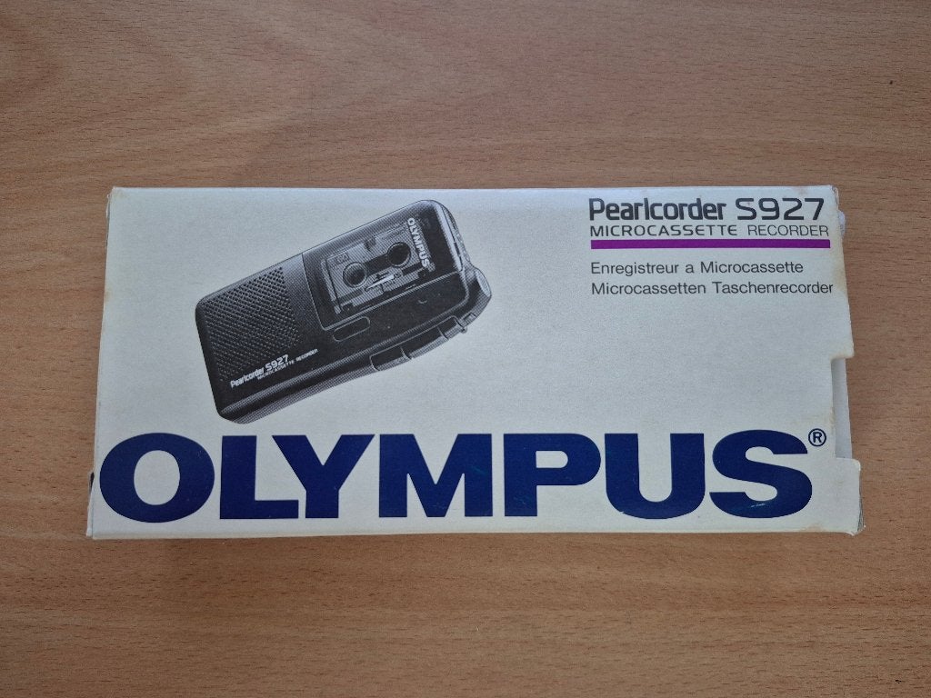 Dictaphone Olympus Pearlcorder S927 Neuf, Enlèvement
