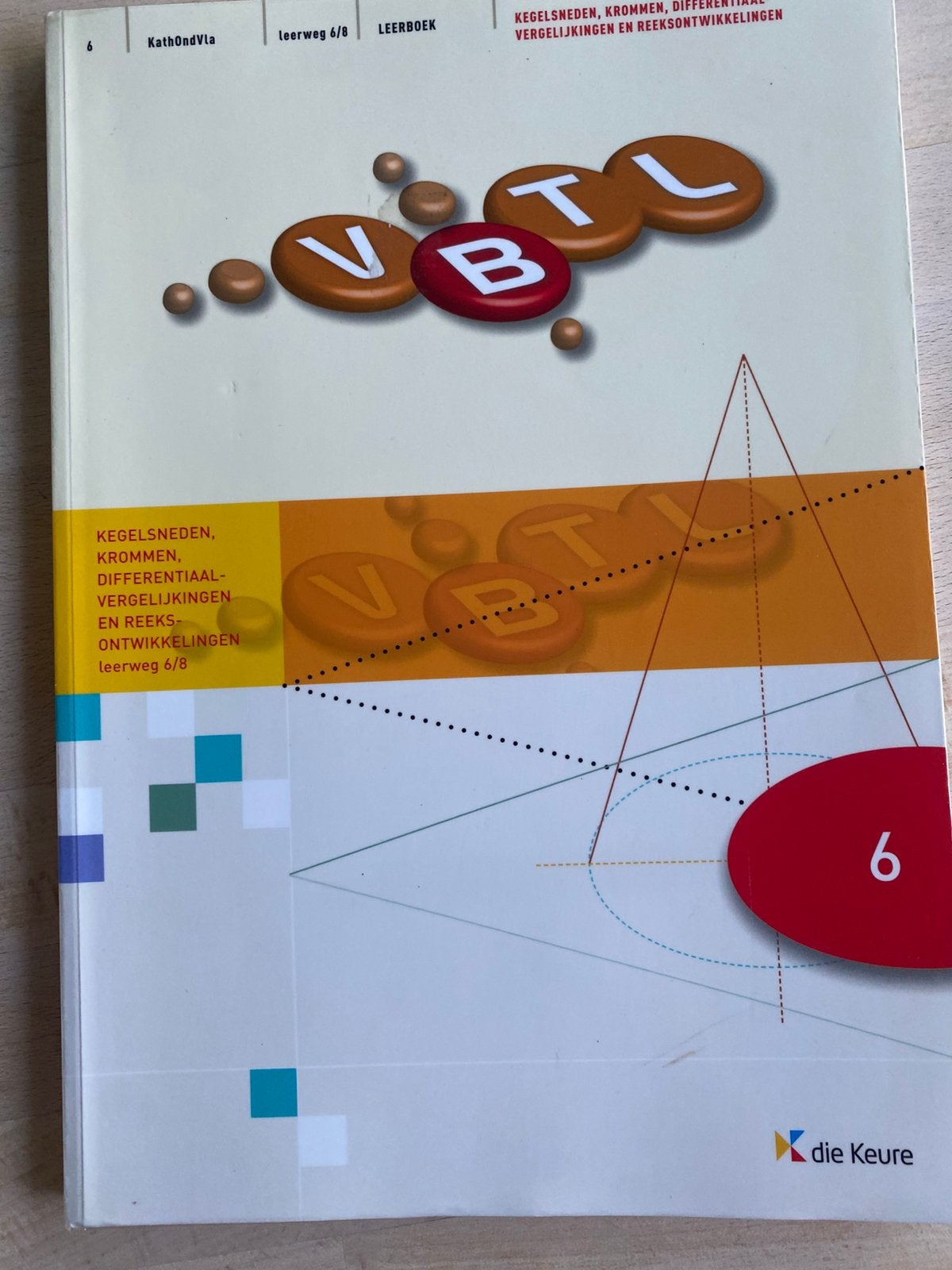 Leerboek krommen en differentiaalvergelijkingen, Livres, Livres scolaires, Comme neuf, Mathématiques A, Secondaire, Enlèvement