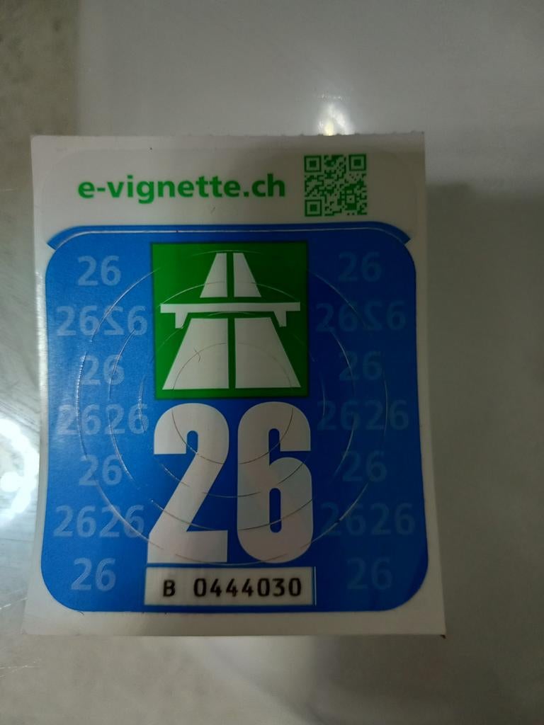 Vignet Zwitserland, Tickets & Billets, Vignettes automobiles