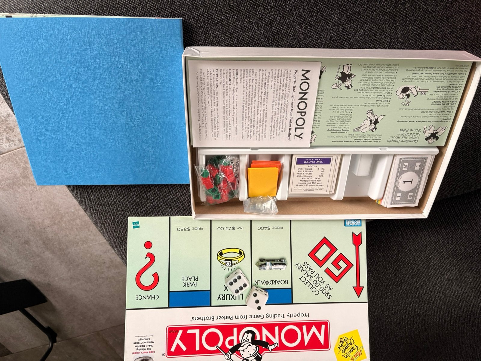 Monopoly l'original - version anglaise, Hobby & Loisirs créatifs, Enlèvement, Comme neuf