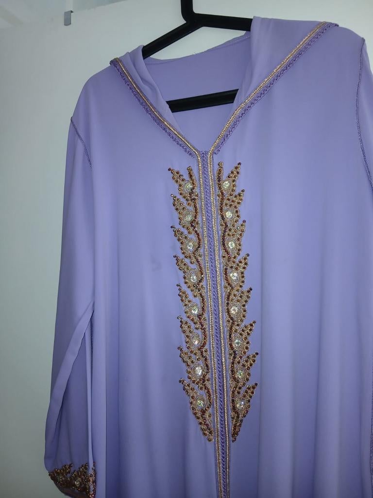 Jelaba femme / Robe marocaine violet taille L, Vêtements | Femmes, Enlèvement, Taille 42/44 (L), Violet, Robe de gala