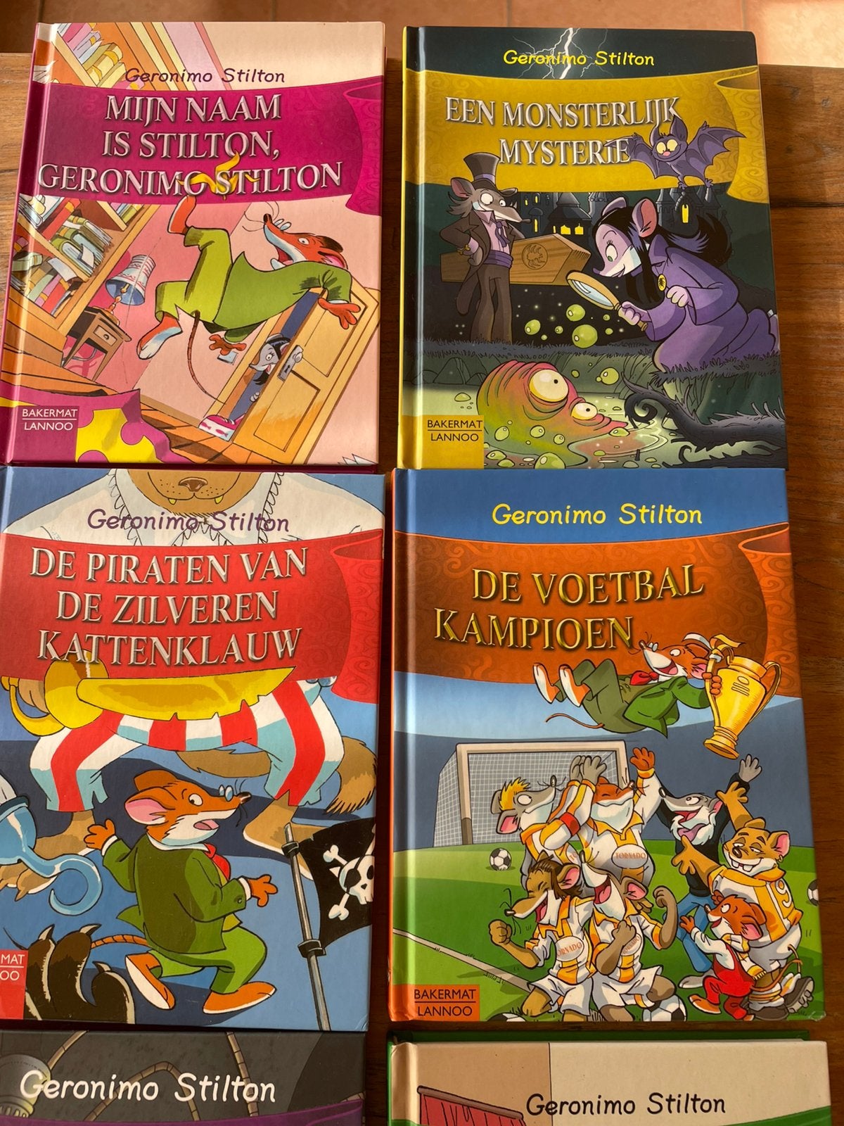 Geronimo Stilton 8 boeken, Boeken, Ophalen of Verzenden, Zo goed als nieuw