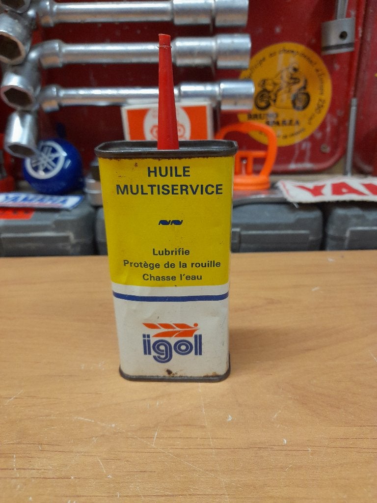 ancienne burette huile vide igol multiservice, Envoi, Utilisé, Autres types