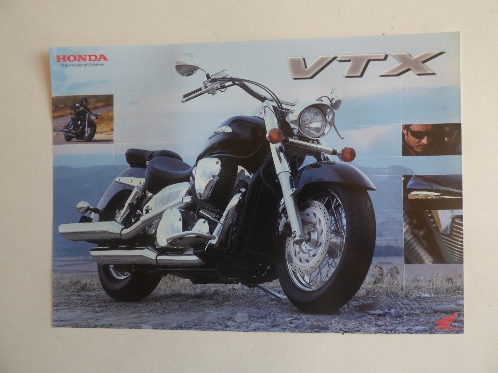 HONDA VTX1300S FOLDER 2002, Motoren, Ophalen of Verzenden, Honda