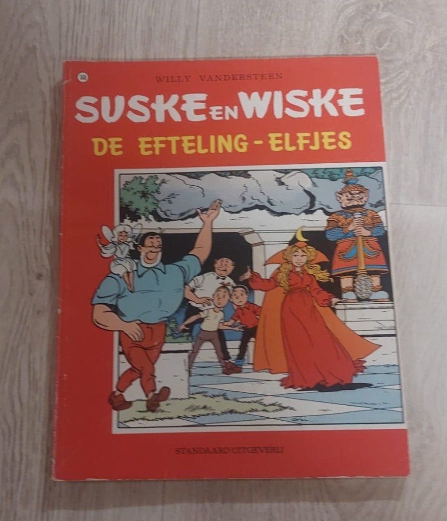 Suske en Wiske - 168 De Efteling-elfjes, Eén stripboek, Ophalen of Verzenden, Gelezen, Willy Vandersteen
