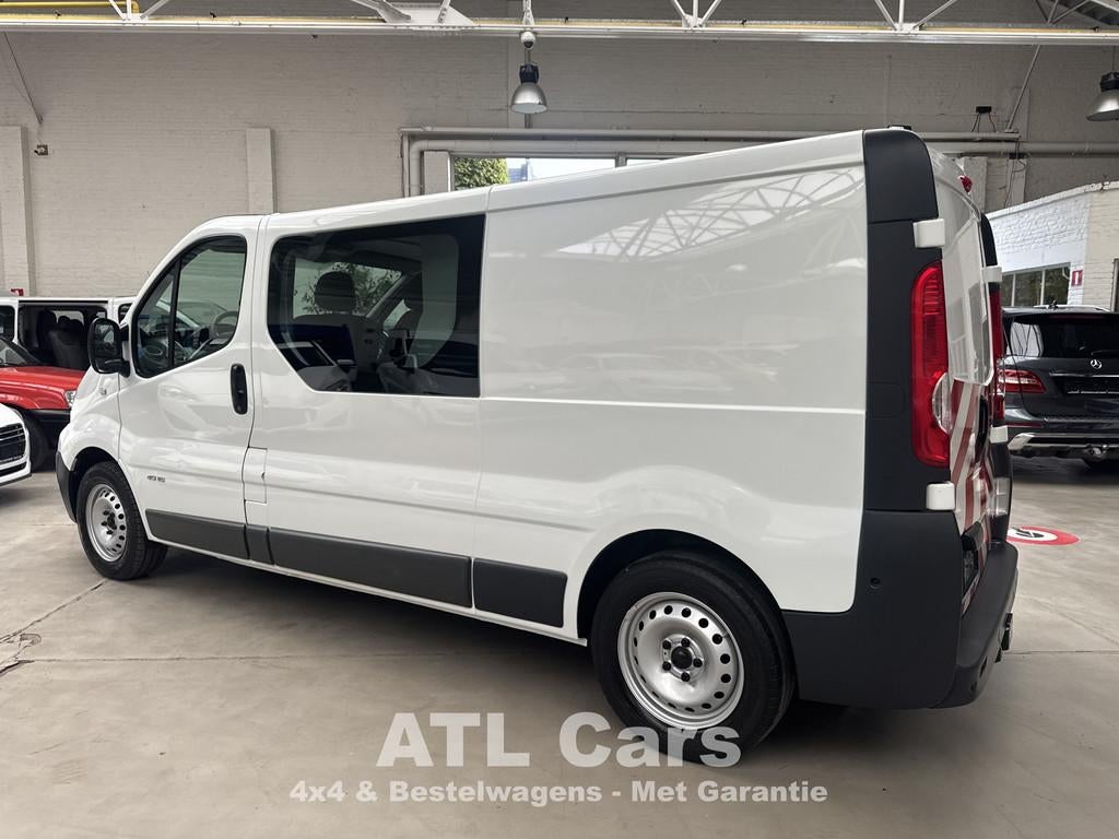 Renault Trafic 2.0 Diesel | Dubbele Cabine | Airco | Trekhaa, Auto's, Voorwielaandrijving, Stof, Gebruikt, Renault