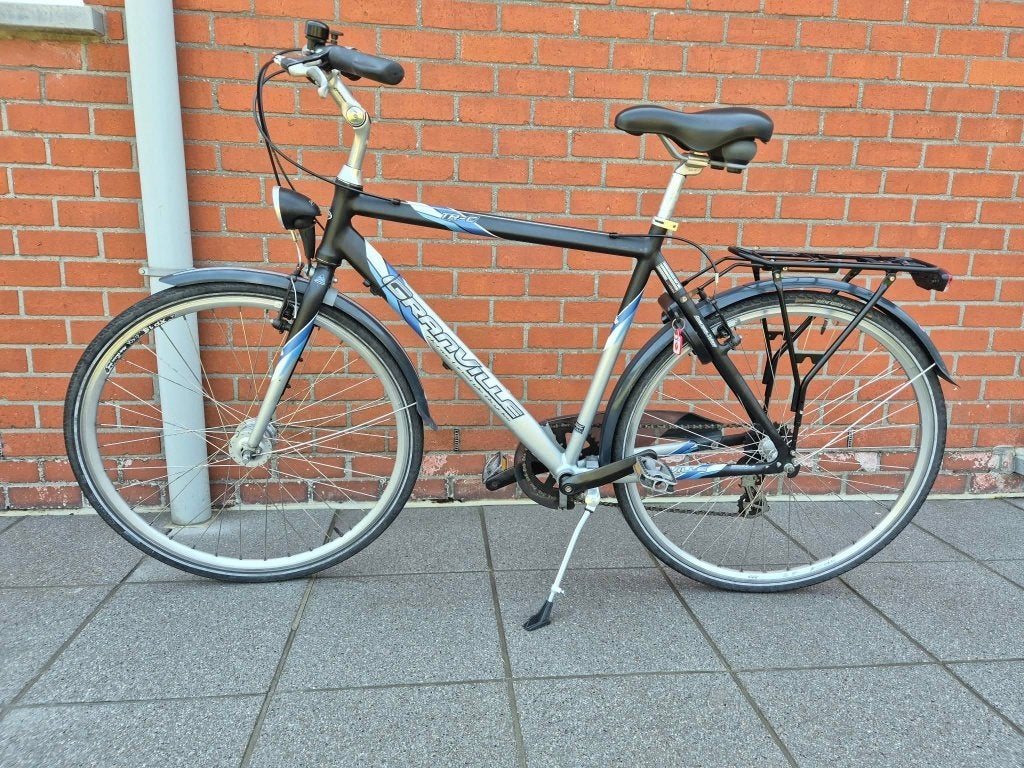herenfiets granville, Fietsen en Brommers, Ophalen, Gebruikt, Velgrem, Versnellingen