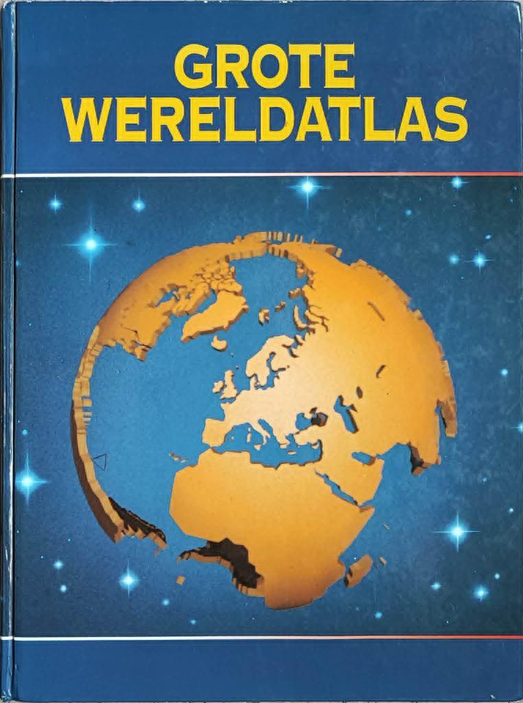 Grote Wereldatlas, Boeken, Atlassen en Landkaarten, Ophalen, Gelezen, Wereld, Overige typen