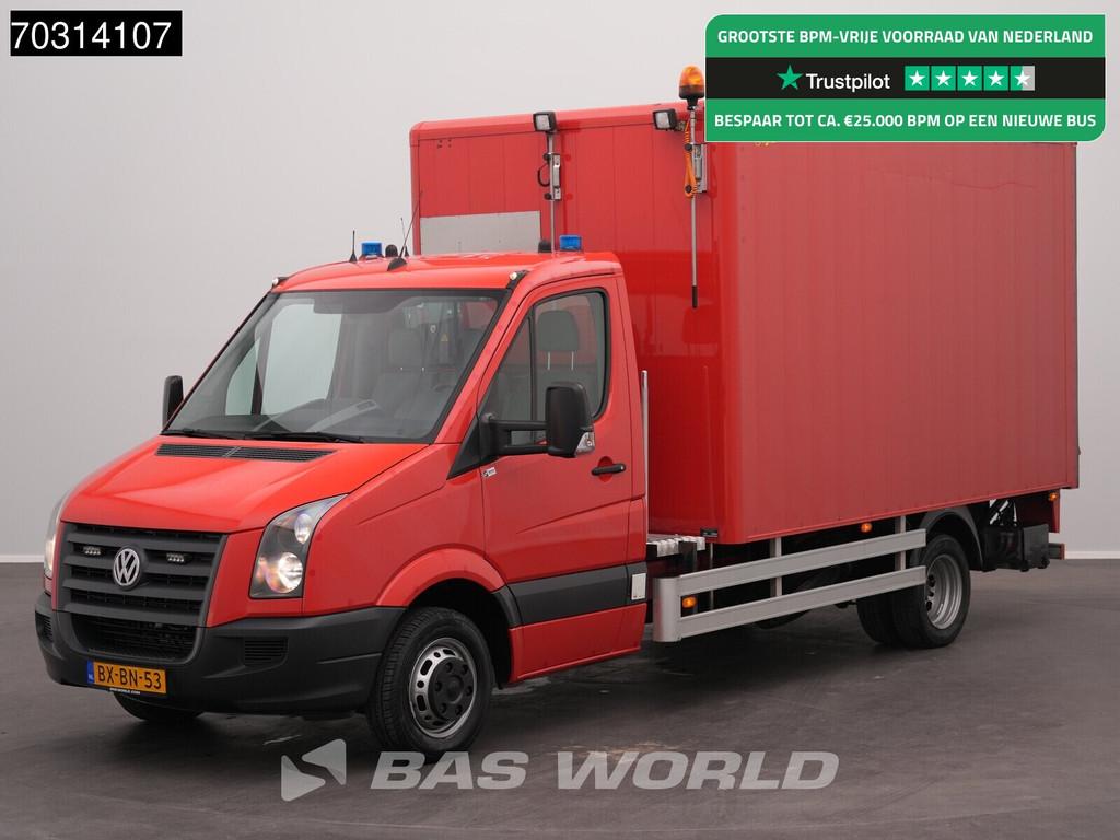 Volkswagen Crafter 136pk Hiab 013 T-2 Kraan D'Hollandia Laad, Auto's, Gebruikt, Cruise Control, 2000 kg, Leder