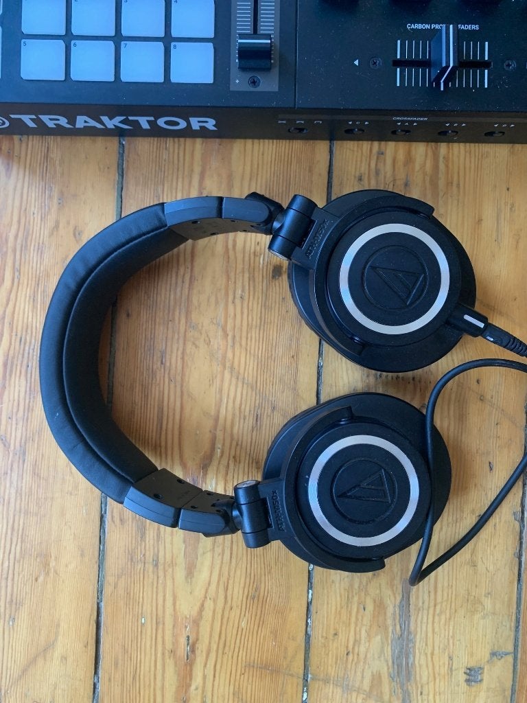 Audio Technica M50x, TV, Hi-fi & Vidéo, Appareils professionnels, Enlèvement, Comme neuf, Audio