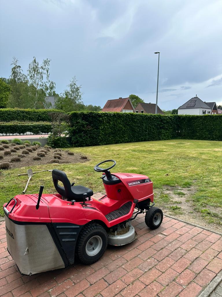 Honda zitmaaier, Enlèvement, Utilisé